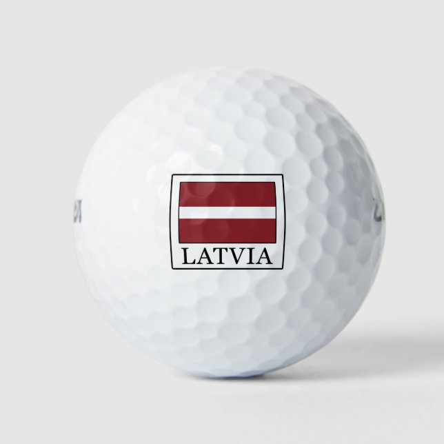 Balles De Golf Lettonie (Devant)