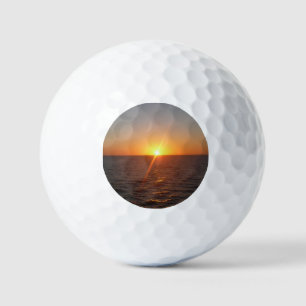 Balles De Golf Lever du soleil à Sea III Océan Horizon