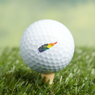Balles De Golf LGBTQ drôle Jouer sur les mots Fierté Arc en