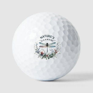 Balles De Golf L'harmonie de la nature - libellule artistique