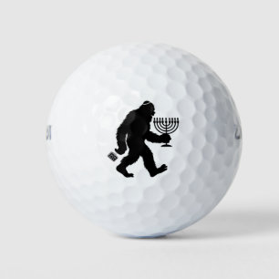 Balles De Golf L'Humour juif Bigfoot Hanoukka Chanukah Hilarié