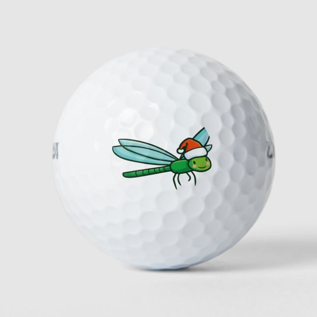 Balles De Golf libellule de Noël (Devant)