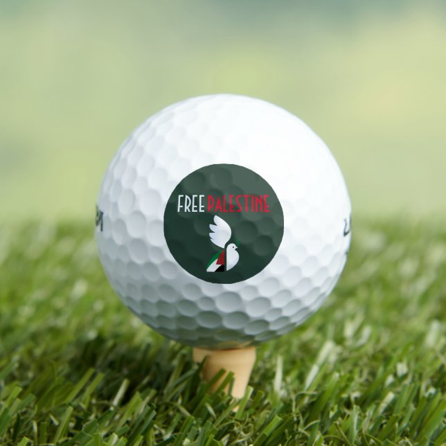 Balles De Golf Libérer la Palestine (T-shirt Insitu)
