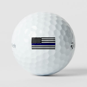 Balles De Golf Ligne bleue mince