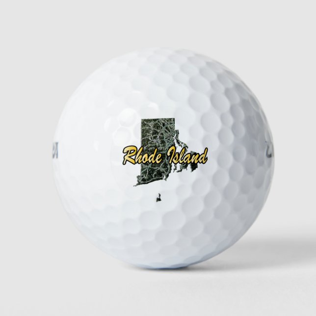 Balles De Golf L'île Rhode (Devant)