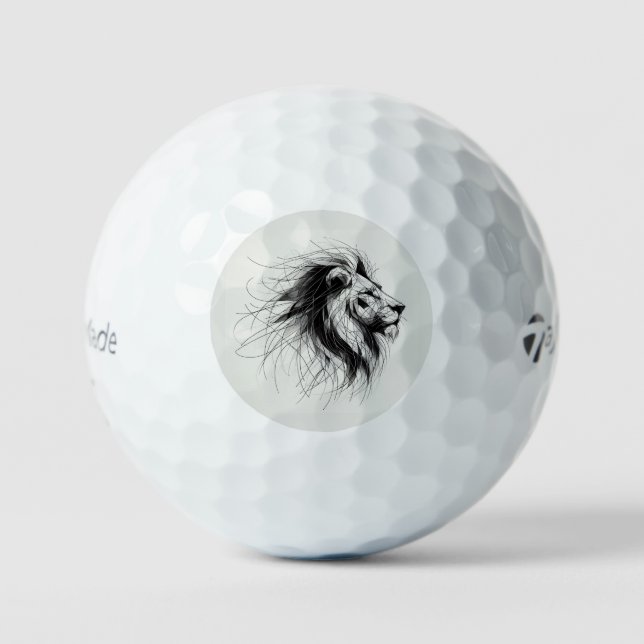 Balles De Golf Lion (Recto)