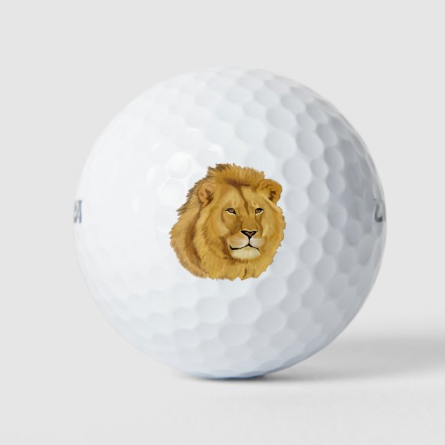 Balles De Golf Lion Majestic (Devant)