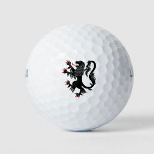 Balles De Golf Lion Rampant Sable