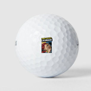 Balles De Golf Live Laugh Lesbian