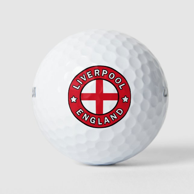 Balles De Golf Liverpool Angleterre (Devant)