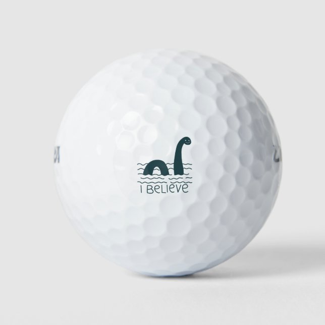 Balles De Golf Loch Ness Monster (Devant)