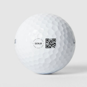 Balles De Golf Logo de l'entreprise sur mesure Code QR Profession