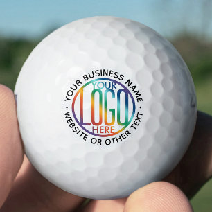 Balles De Golf Logo d'entreprise Moderne Marque promotionnelle