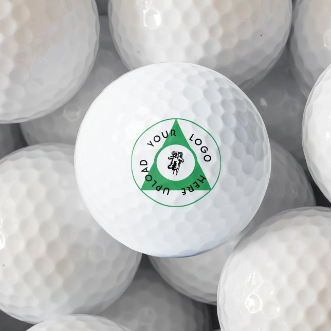 Balles De Golf Logo d'entreprise personnalisé (Custom Business Logo Branded Golf Ball)