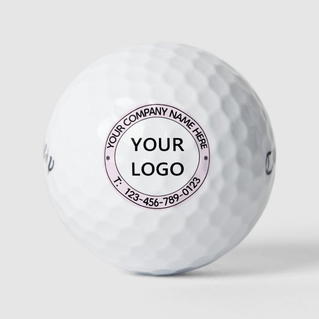 Balles De Golf Logo d'entreprise personnalisé et boules de golf d (Devant)