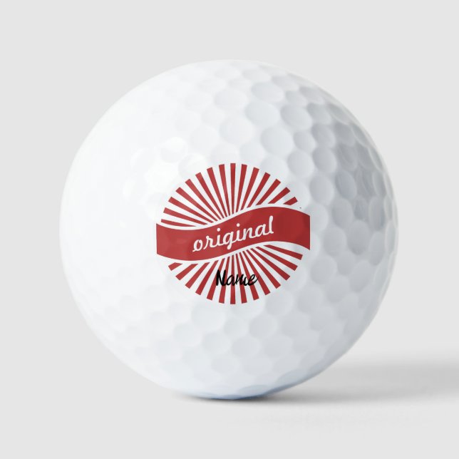 Balles De Golf Logo des signes originaux Thunder_Cove (Recto)
