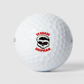 Balles De Golf Logo du petit crâne