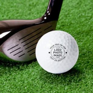 Balles De Golf Logo personnalisé ou couleur photo personnalisée