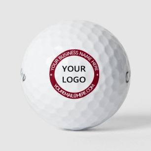 Balles De Golf Logo personnalisé Timbres texte personnalisé Boule