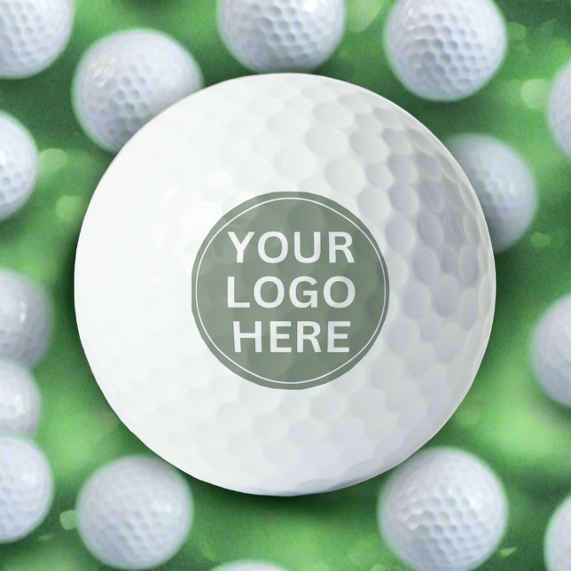 Balles De Golf Logo Sage Green L Promoted Branded Business (Créateur téléchargé)