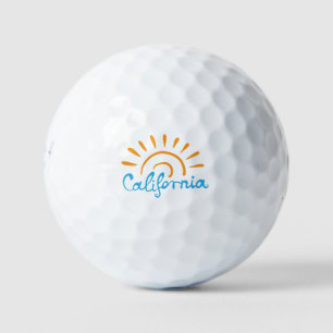 Balles De Golf Logo Sunny California