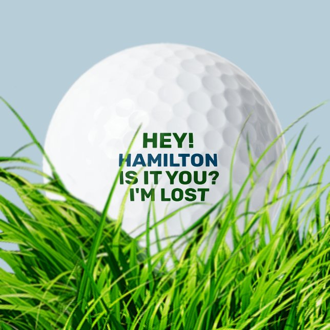 Balles De Golf Lost Golf Ball avec le nom Funny (Créateur téléchargé)