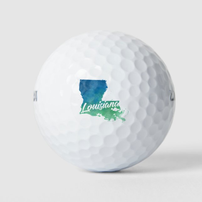 Balles De Golf Louisiane (Devant)