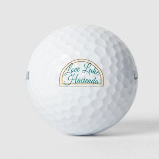 Balles De Golf Love Lake Hacienda Golf Ball
