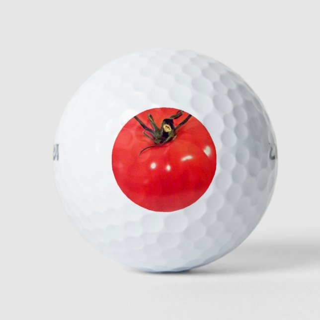 Balles De Golf Lovely Red Tomato 4Josie (Devant)
