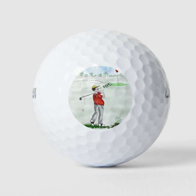 BALLES DE GOLF M. (Devant)