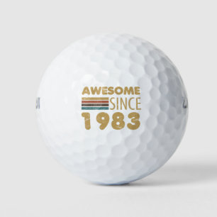 Balles De Golf Magnifique depuis 1983 40e anniversaire