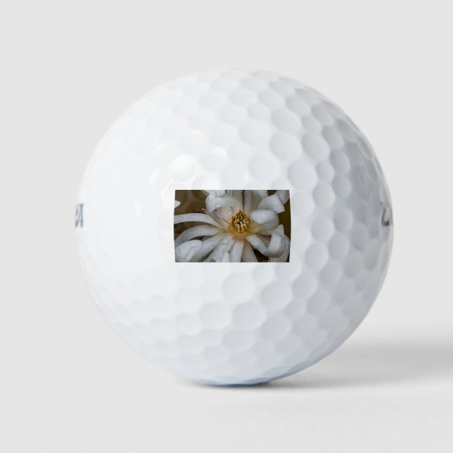 Balles De Golf Magnolia étoilé (Devant)