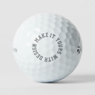 Balles De Golf Make Your Own Custom Taylor Made TP5
