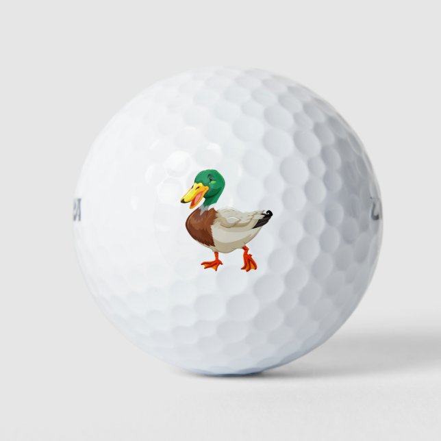 Balles De Golf Mallard Duck (Devant)