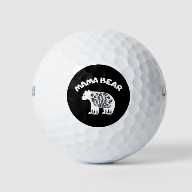 Balles De Golf Mama Bear (Devant)
