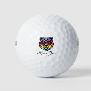 Balles De Golf Mama Bear Multicolored Bear Logo