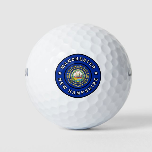Balles De Golf Manchester New Hampshire (Devant)