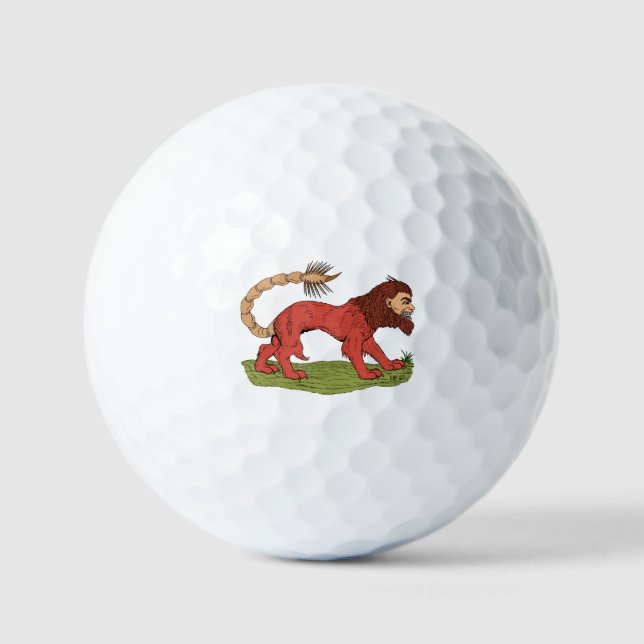 Balles De Golf Manticore (Recto)