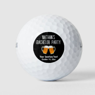 Balles De Golf Mariage de la fête de bachelor Favor Bière Cheers