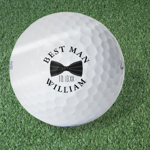 Balles De Golf Mariage Personnalisé Garçon d'Honneur Témoin