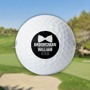 Balles De Golf Mariage Personnalisé Témoin du Marié