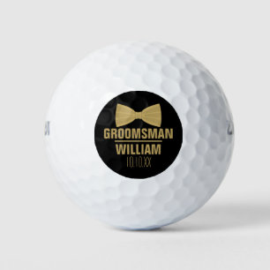 Balles De Golf Mariage Personnalisé Témoins de Mariage