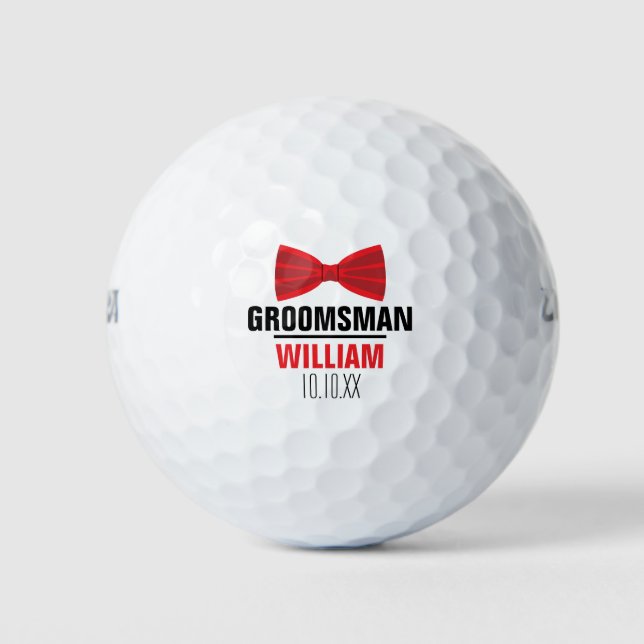 Balles De Golf Mariage professionnel personnalisé (Devant)