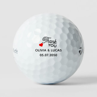 Balles De Golf Mariage Professionnel Simple