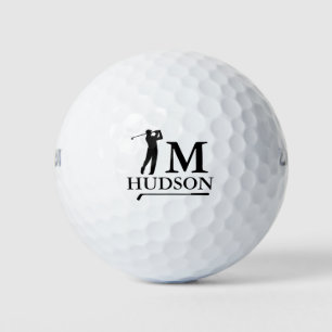 Balles De Golf Marque noire personnelle - pour identifier les gol
