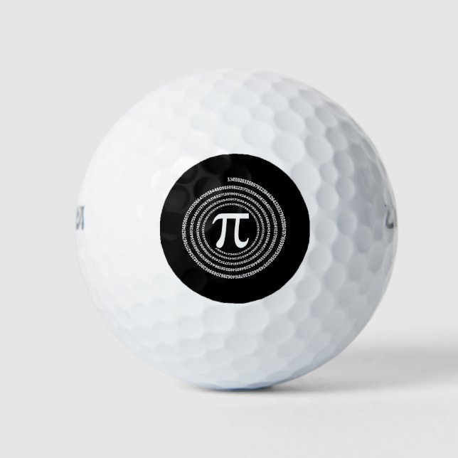 Balles De Golf Mathématiques Pi Mathématiques Pi Math (Devant)