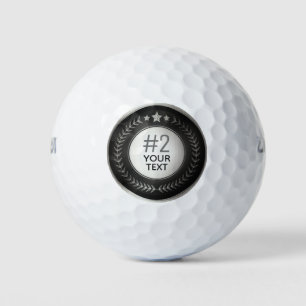 Balles De Golf MÉDAILLE DIY IMPRESSION PERSONNALISÉE Champion Arg