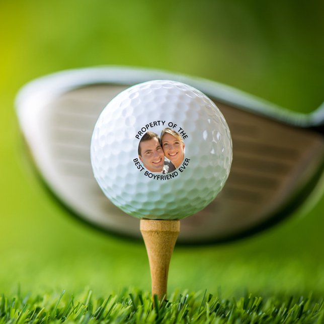 Balles De Golf Meilleur Boyfriend Jamais Photo (Créateur téléchargé)