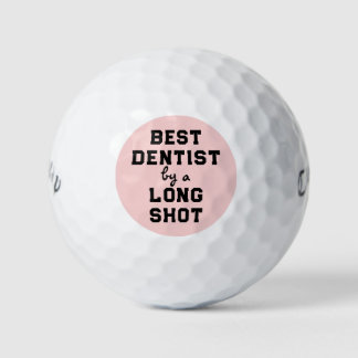 Balles De Golf Meilleur Cadeau de Dentiste