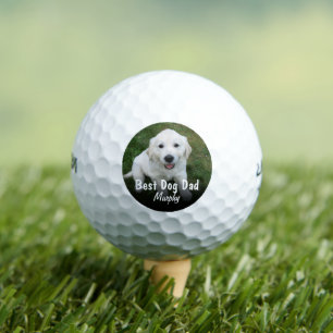 Balles De Golf Meilleur Chien Papa Animal de compagnie photo mign
